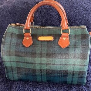 Vintage Polo Ralph Lauren Plaid Handbag